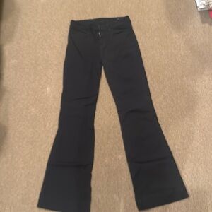 Siwy jet blackk size 28 flare jean